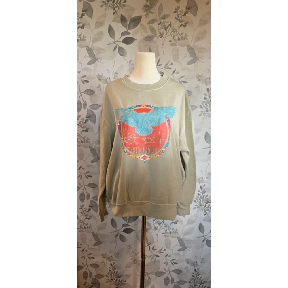Western style graphic sweatshirt - Double Zero (NWT) $10.00